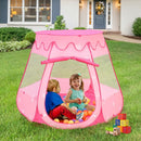 Pink Portable Kid Play House Play Tent with 100 Balls by LJGDeals