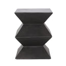 Outdoor Lightweight Concrete Side Table by HouseOfZazla