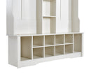 Itaar Hall Tree with Bench and Shoe Storage