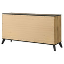 Fraser - 6 Drawer Dresser Cabinet - Natural by HouseOfZazla