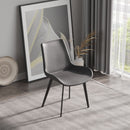 Modern Dining Chair Living Room Metal Leg Dining Chair (Set of 2) by HouseOfZazla