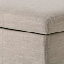 Kingsley - Upholstered Large Storage Ottoman
