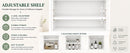 36 Inch Elegant Modern Bathroom Vanity with Sink