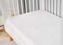 BedGear Hyper-Linen Crib Sheet, Bright White by HouseOfZazla