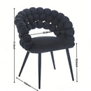 Modern Chair With Tube Legs, Soft Cushions And Comfortable Backrest by Unique Piece Furniture