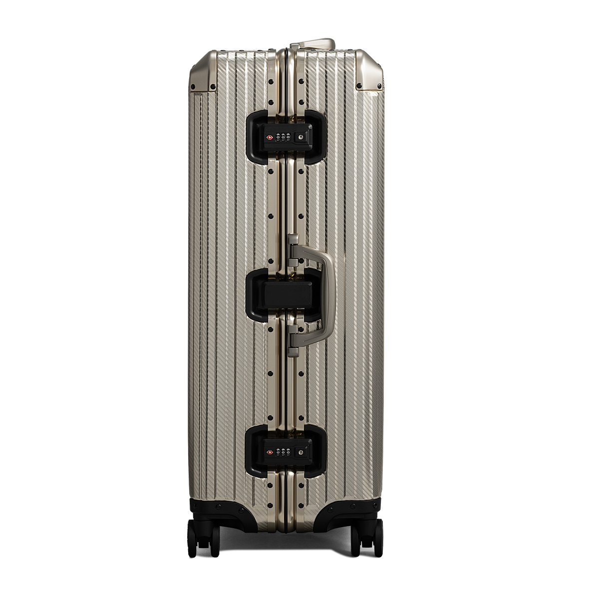 TREVA Aluminum Suitcase Champagne, photo 11 of 14