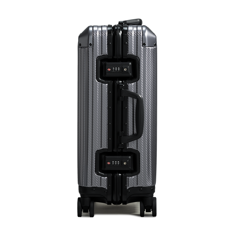 TREVA Aluminum Suitcase Gunmetal