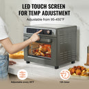 12-in-1 Air Fryer Toaster Oven 25L Stainless Steel 1700W by HouseOfZazla