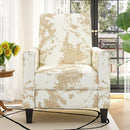 Push Back Upholstered Recliner Armchair by Unique Piece Furniture
