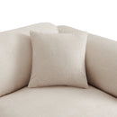 U_Style Luxury Living Room Double-Needle Cut Velvet Sofa