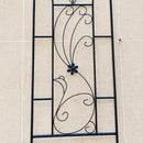 4 Pack Metal Garden Trellis 86.7'' x 19.7'' Rustproof Black by HouseOfZazla