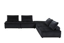 Anna - Stylish Sectional Sofa Ottoman by HouseOfZazla