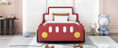 Race Car Shaped Platform Bed With Wheels by HouseOfZazla