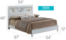 Bed With Transitional Design Stylish by HouseOfZazla