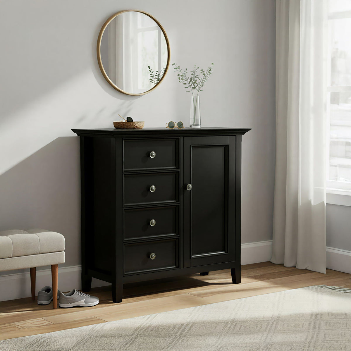 Amherst - Handcrafted Medium Storage Cabinet, photo 29 of 32