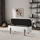 Sarna - Storage Bench - Ivory by Unique Piece Furniture
