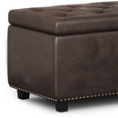 Hamilton - Upholstered Storage Ottoman by Unique Piece Furniture