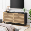 6 Drawer Storage Modern Cabinet For Bedroom by Unique Piece Furniture