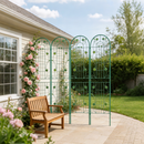 4 Pack Metal Garden Trellis 86.7'' x 19.7'' Rustproof Trellis for Climbing Plants by HouseOfZazla