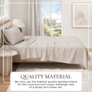Viscose from Bamboo & Cotton Blend Jersey Knit Sheets by Great Bay Home