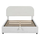 Upholstered Platform Bed With Hydraulic Storage System by HouseOfZazla