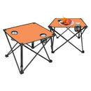 Portable Folding Camping Table with Cup Holders & Carry Bag