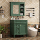 Bathroom Vanity With Medicine Cabinet and Storage by HouseOfZazla