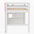 Loft Bed With Storage Staircase And Windows by HouseOfZazla