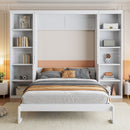 Murphy Bed With Desk And Bookshelf by HouseOfZazla