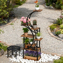 S-Shaped Plant Stand - 8 Tier Plant Shelf