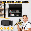 Heavy Duty Metal Wall Mounted Tool Storage Cabinet by HouseOfZazla
