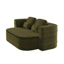 2 In 1 Foldable Sofa Bed With Multi Functional Blanket, Floor Lounge Sofa by HouseOfZazla