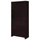 Maureen - 5 Shelf Bookcase With Drawer - Cappuccino by HouseOfZazla