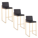 Fuji - Contemporary Design High Back Barstool by HouseOfZazla
