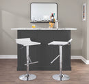 Mirage Ale - Contemporary Adjustable Bar Stool by HouseOfZazla