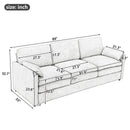 Cozy Upholstered 3 Seater Sofa Cushion For Living Room by Unique Piece Furniture
