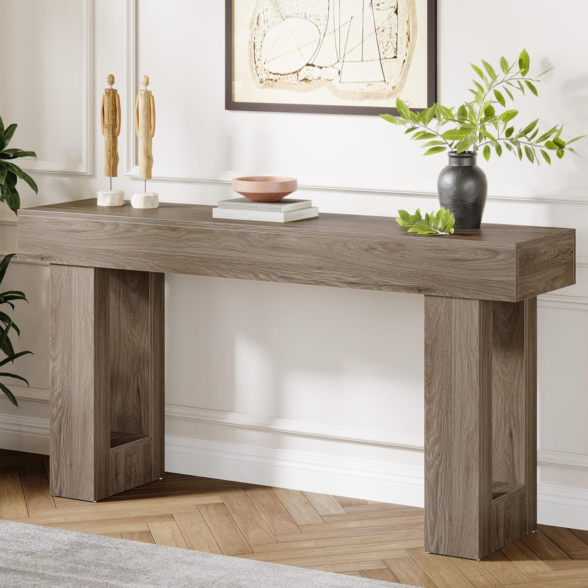 Console Table, Extra Long Narrow Sofa Table for Living Hallway, photo 12 of 12