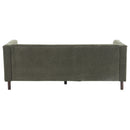 Upholstered Sofa Modern 3 Seater Sofa Couch With Tufted Design For Living Room