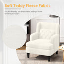 Upholstered Accent Chair Tufted Armchair For Living Room And Bedroom by Unique Piece Furniture