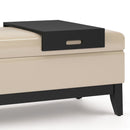 Oregon - Contemporary Storage Ottoman Bench With Tray by Unique Piece Furniture