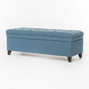 Juliana Storage Ottoman With Birch Legs by HouseOfZazla