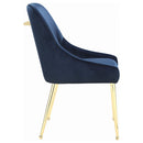 Walmer - Wingback Dining Chair (Set of 2) - Blue