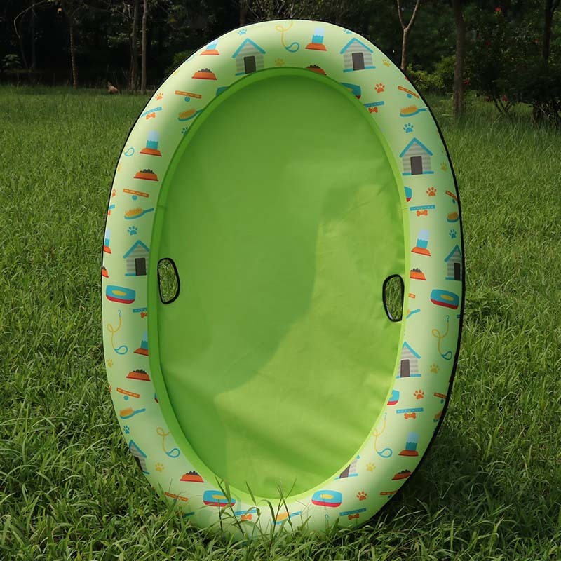 Dog Swimming Pool Inflatable Hammock Pets Pool Floating Bed Spring Summer Swimming Ring, photo 6 of 11