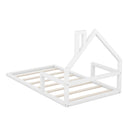 Floor Bed With House Shaped Headboard by HouseOfZazla