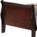 Louis Phillipe - Panel Sleigh Bed by HouseOfZazla