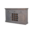 Wine Storage Unit - Gray Ash by Unique Piece Furniture