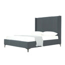 Promenade - Bed With Upholstered Headboard And Slats by HouseOfZazla