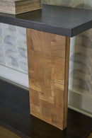 Camlett - Console Sofa Table - Brown