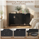 Modern 6 Drawer Fluted Dresser by HouseOfZazla