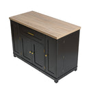 52" Kitchen Island Cabinet with Storage